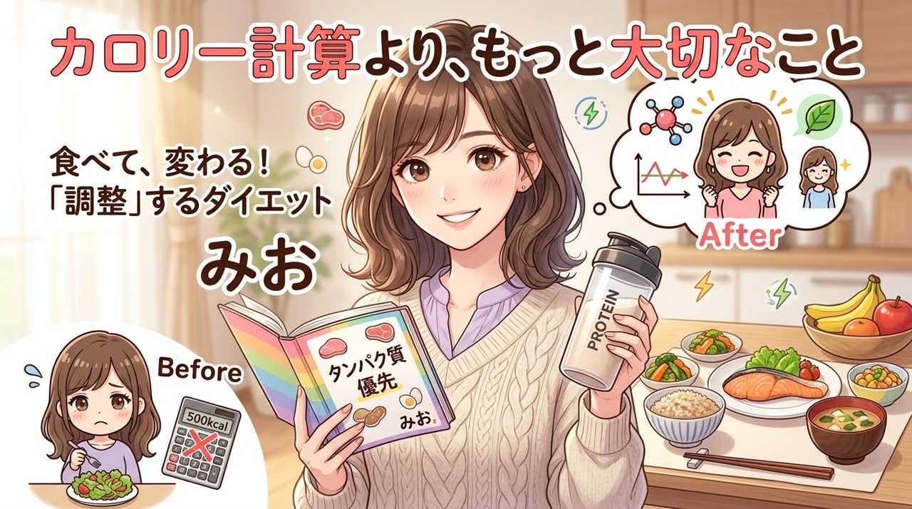 カロリー計算より大事なこと｜低カロリーなのに太る理由と失敗しない食事の考え方