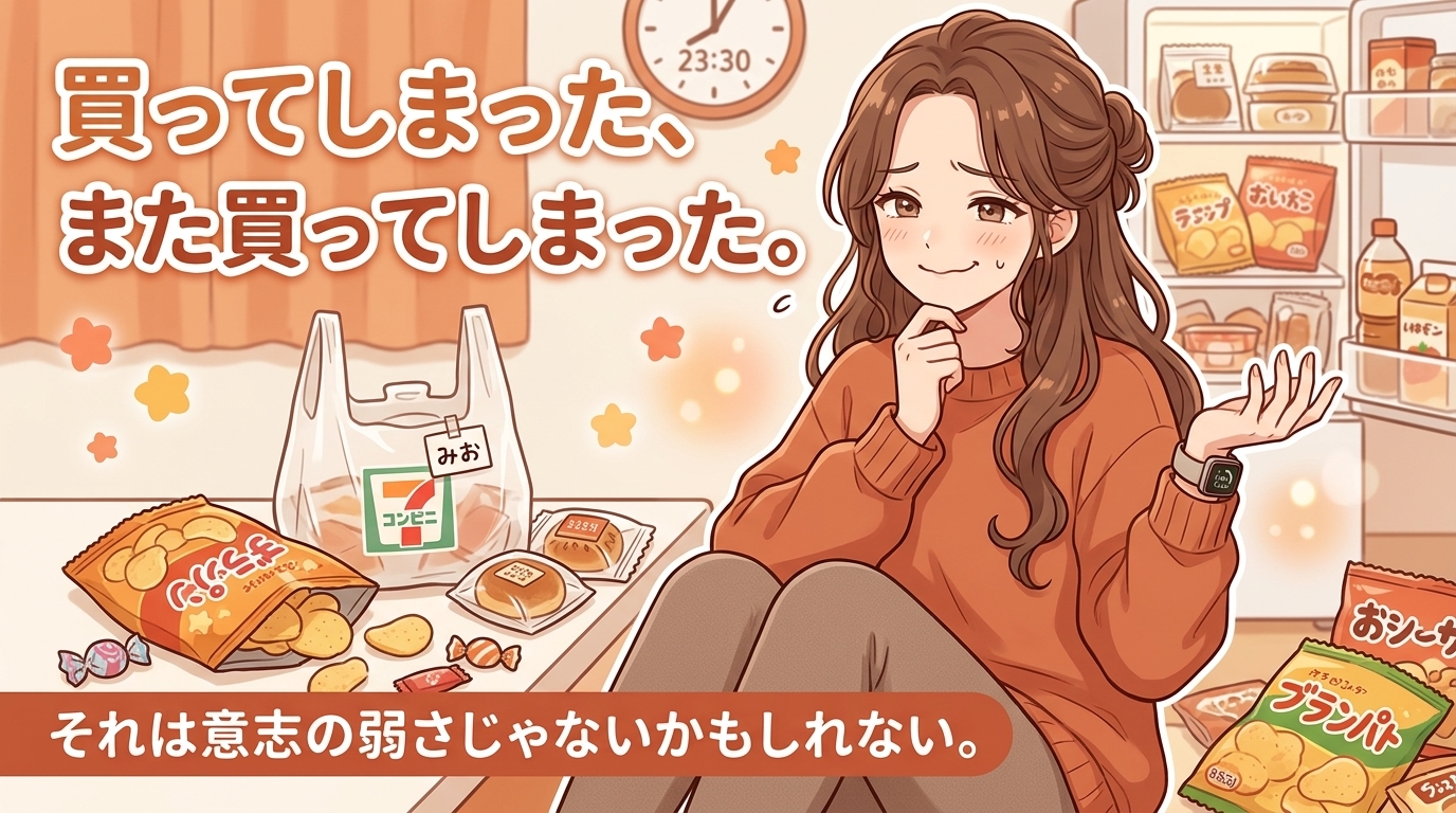 食べすぎてしまう理由と対策｜「買わなきゃいいのに」をなくす食事の仕組み化